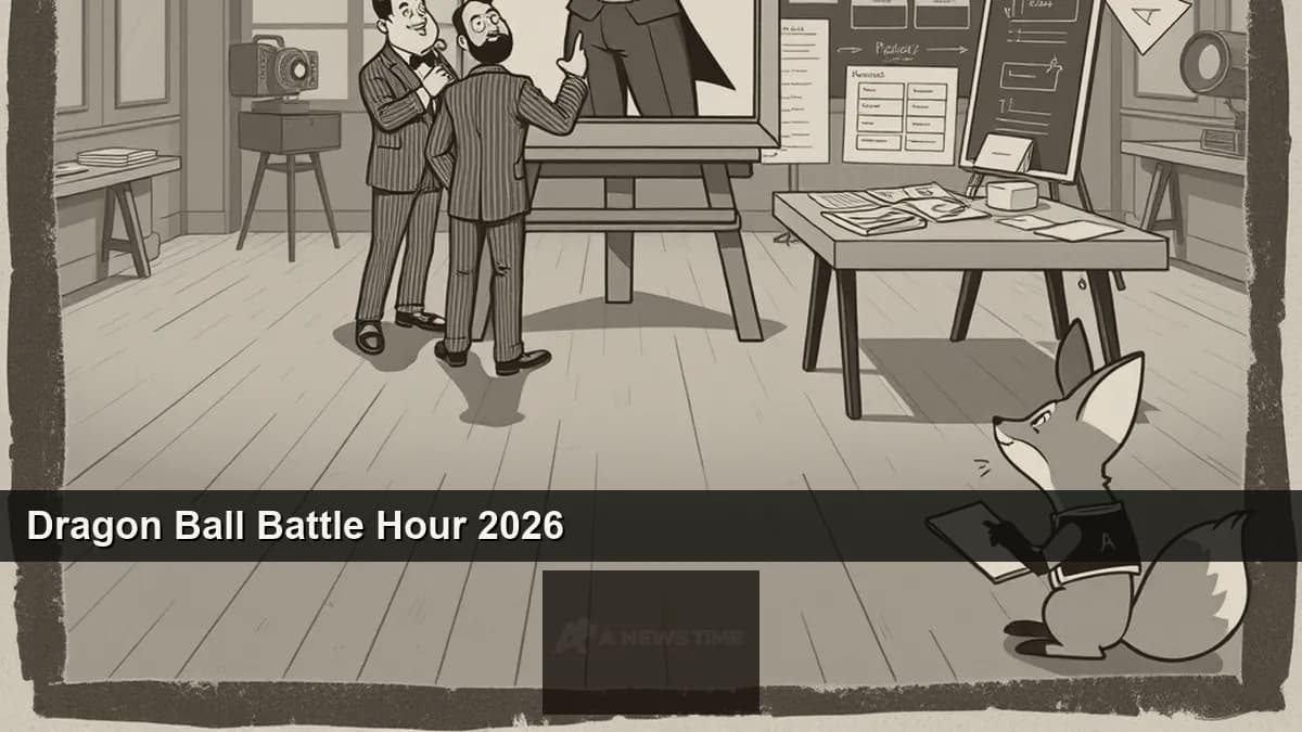 Dragon Ball Xenoverse 3 logo alongside Dragon Ball Super Beerus key art revealed at Battle Hour 2026 Bandai Namco gaming announcement event