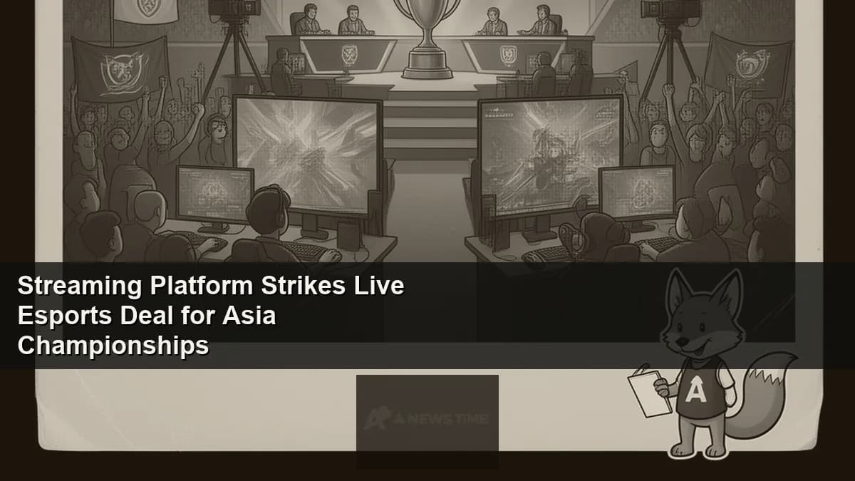 KeSPA esports championship stage with Disney Plus streaming overlay and competitive gaming players