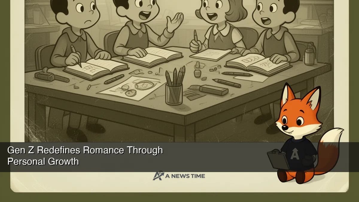 Young people at community event focused on personal development and authentic social connection