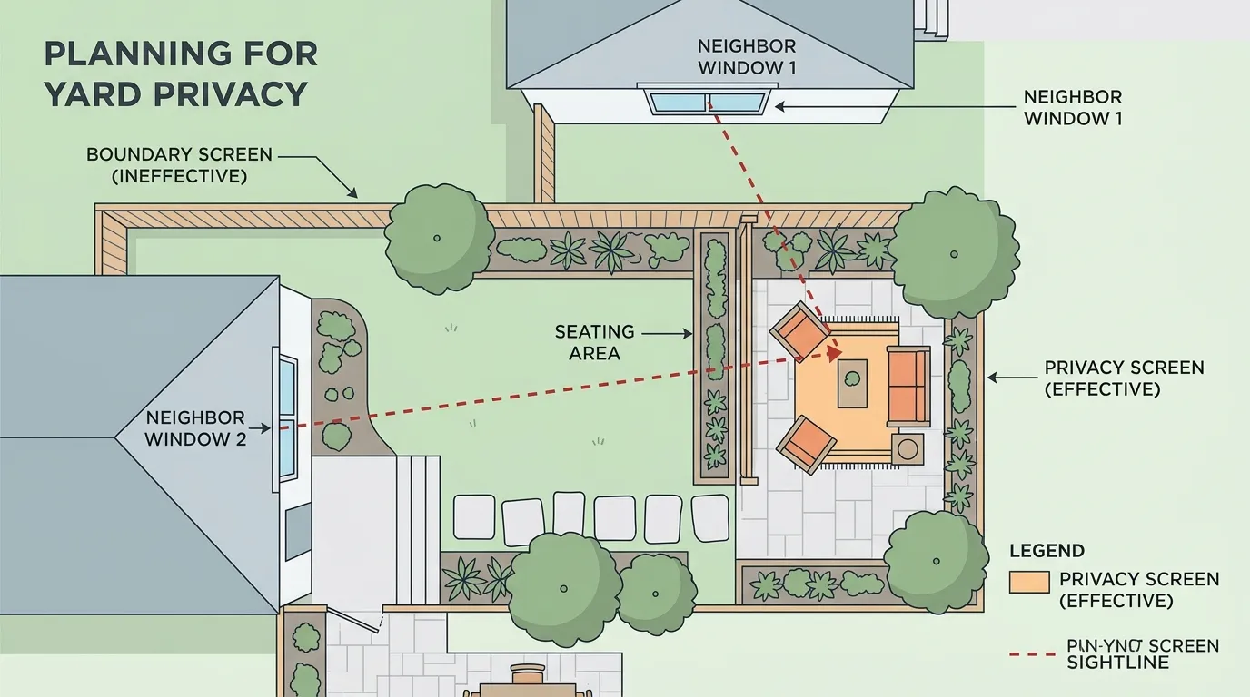 How to Add Privacy to a Backyard Without a Fence