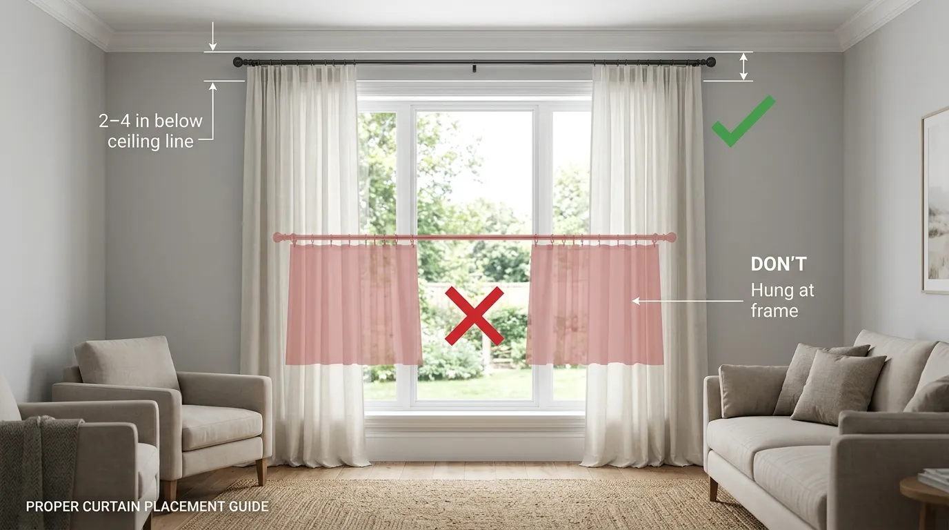 How to Make Low Ceilings Look Higher