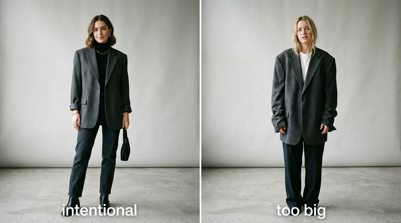 How to Style an Oversized Blazer Casually